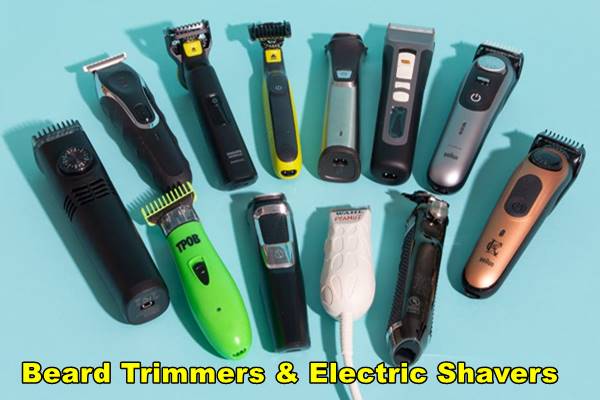 Men's Beard Trimmers & Electric Shavers