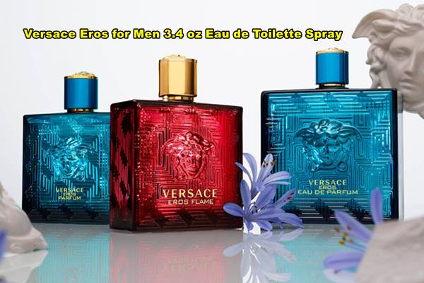 Versace Eros for Men 3.4 oz Eau de Toilette Spray